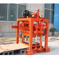 Mobile Manual Hollow Brick Block Maker Concrete Cement Brick Block Making Machine